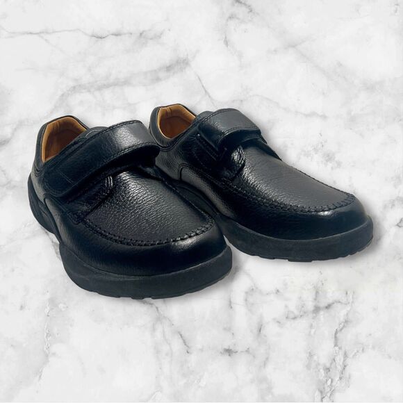 Dr Comfort Scott #9210 Men\'s Black Leather Hook & Loop Diabetic Shoes  Sz 13 New